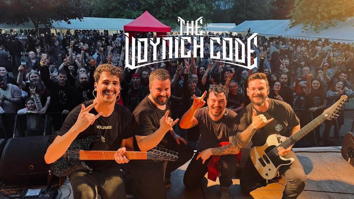 WOMetalradio's tweet image. WOM Entrevista - The Voynich Code 

Comendatio Music Fest 

buff.ly/4egoKya

#womentrevista #thevoynichcode #deathcore #djent #womtv #comendatiomusicfest