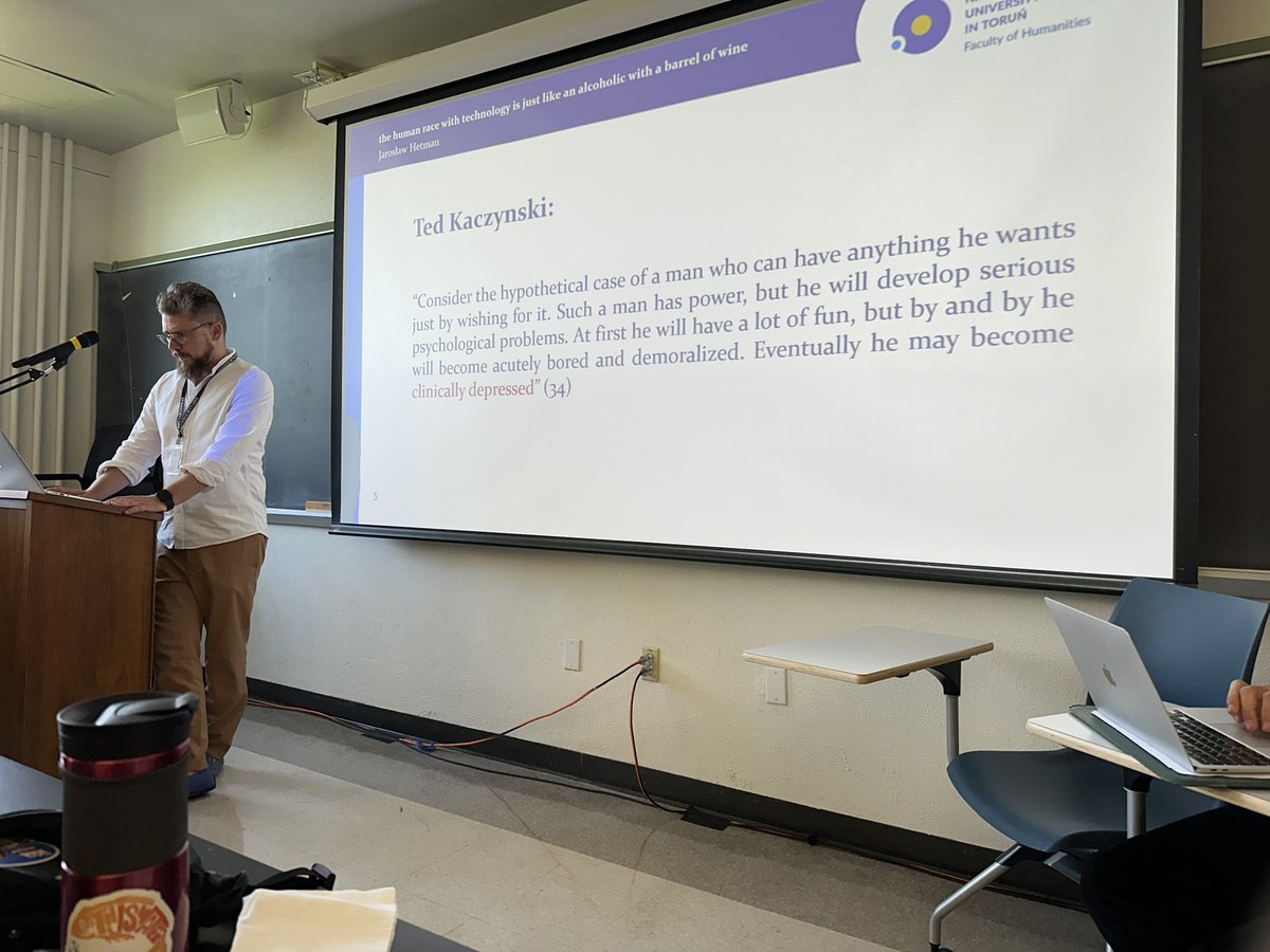 Final panel of the conference! Kirill Veselkin, Jarek Hetman, and moderator Lizzy Stock. Special guest appearance by society VP and mistress of tech, <a href="/WildlyConsistnt/">Danielle S. Ely</a>