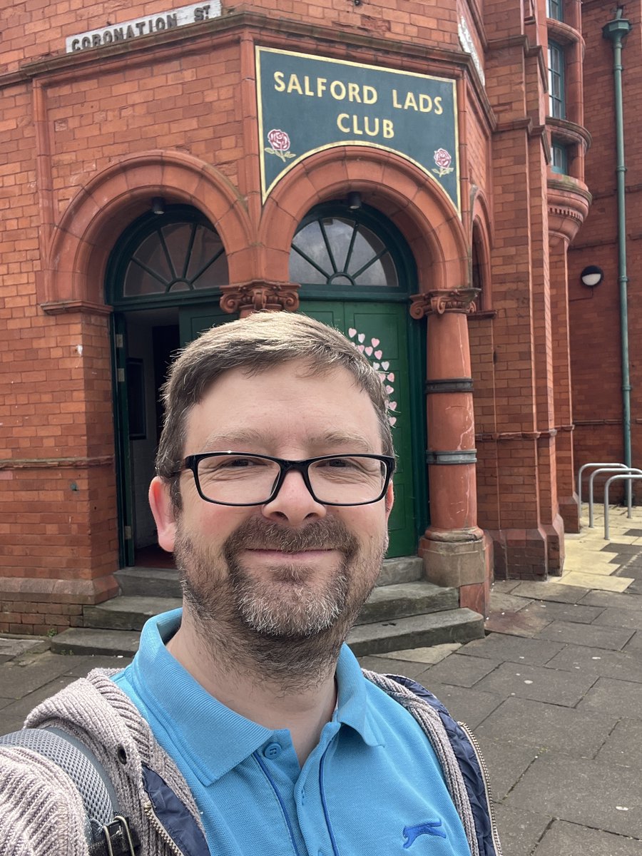 Big thanks to the lovely folk at <a href="/salfordladsclub/">Salford Lads' Club</a> for the tour and cuppa.