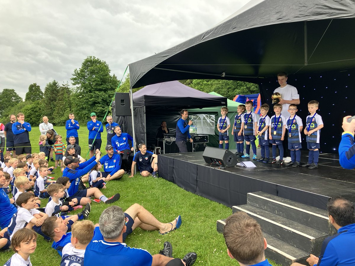 Harpenden Colts FC (@harpendencolts) on Twitter photo A day of celebration as we turned Rothamsted Park 🔵 & 🔴. With 1100 of our U7s to u15s squads, friends & families joining us!
Huge 🙏🏻 to <a href="/PattenAnna/">Anna Patten</a> <a href="/JJLacey/">JJ Lacey</a> <a href="/JakeAnthony1998/">J.A</a> & players from <a href="/Harpenden_Town/">Harpenden Town FC</a> <a href="/harpenden_twfc/">Harpenden Town Women FC (C) 🏆</a> who helped us 🙌
Supported by <a href="/KitAid/">KitAid</a> & @Yout_Talk_SA A day of celebration as we turned Rothamsted Park 🔵 & 🔴. With 1100 of our U7s to u15s squads, friends & families joining us!
Huge 🙏🏻 to <a href="/PattenAnna/">Anna Patten</a> <a href="/JJLacey/">JJ Lacey</a> <a href="/JakeAnthony1998/">J.A</a> & players from <a href="/Harpenden_Town/">Harpenden Town FC</a> <a href="/harpenden_twfc/">Harpenden Town Women FC (C) 🏆</a> who helped us 🙌
Supported by <a href="/KitAid/">KitAid</a> & @Yout_Talk_SA
