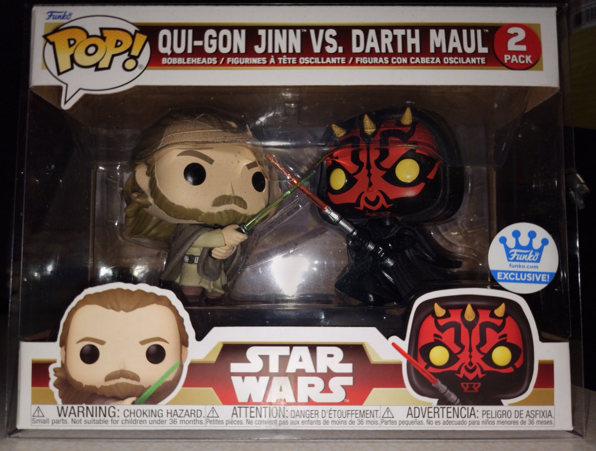 cabalcult's tweet photo. #MailCall #StarWars #Episode1 #ThePhantomMenace #QuiGonJinn #DarthMaul #2Pack #Funko #Pop #FunkoPop #PopVinyl #FunkoVinyl #Funkoholic #FunkoFanatic #FunkoFan #FunkoFam #FunkoFriends #FunkoFiend https://t.co/yXEAamM3f3