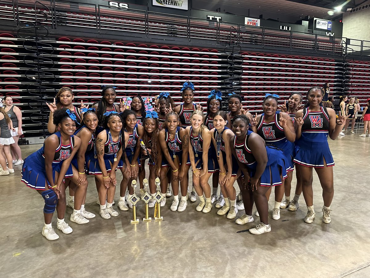 📣 Our CHEERLEADERS came home with a 1st place in both divisions‼️ Game Day and Performance‼️ They also received a 1st in Jumps!! #ForksUp