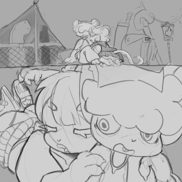 DEADRAID_'s tweet photo. Mirin either knows far too little or far too much about making new friends. It's sufficient to say that Fren was unprepared for a battle of this nature. https://t.co/0cK63eAQMz