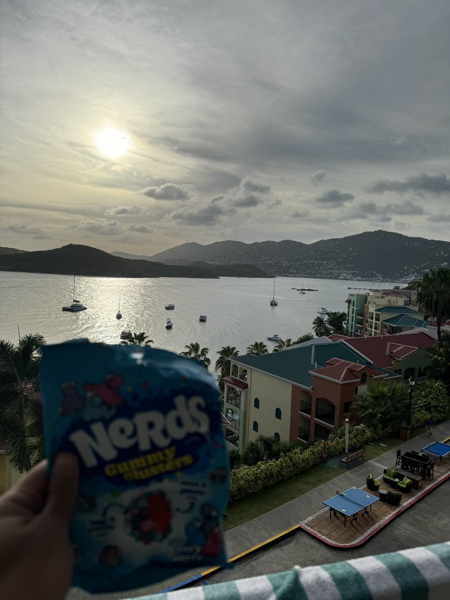 Enjoying nerd cluster in the British Virgin Islands