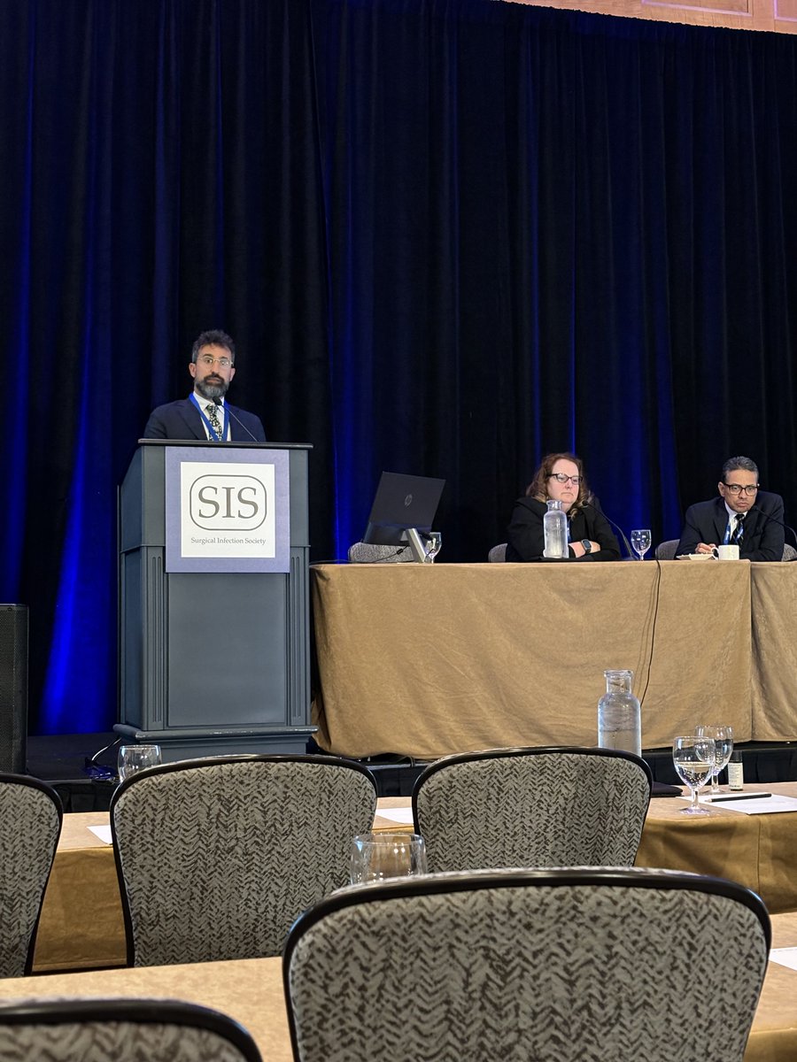 Salvatore Paiella (@totuccio1983) on Twitter photo Thrilled to have presented at the <a href="/SurgInfxSoc/">Surgical Infection Society</a> the BIOSTEPS trial, evaluating the efficacy of the first antimicrobial stewardship program dedicated to pancreatic surgery. Tailored antibiotic prophylaxis and rectal swab are the keys to reducing SSI! <a href="/PancreasVerona/">Pancreas Verona</a> <a href="/heatherevansmd/">Heather Evans MD, MS, FACS, FSIS</a> Thrilled to have presented at the <a href="/SurgInfxSoc/">Surgical Infection Society</a> the BIOSTEPS trial, evaluating the efficacy of the first antimicrobial stewardship program dedicated to pancreatic surgery. Tailored antibiotic prophylaxis and rectal swab are the keys to reducing SSI! <a href="/PancreasVerona/">Pancreas Verona</a> <a href="/heatherevansmd/">Heather Evans MD, MS, FACS, FSIS</a>