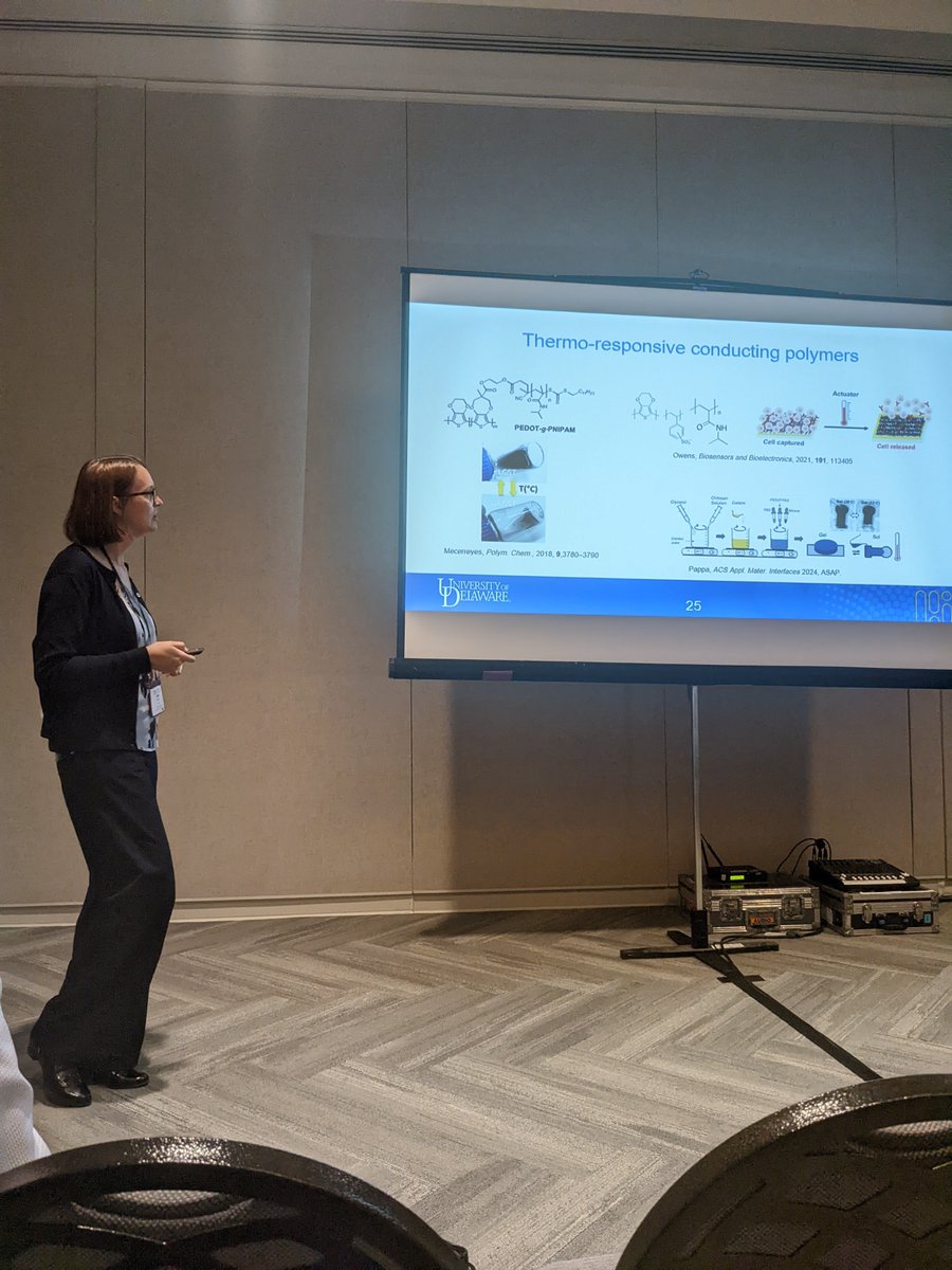 b_a_hussein's tweet photo. I also reconnected with one of my mentors, @laure_kayser, and saw her work on conductive hydrogels. https://t.co/bCqAg1hcjO