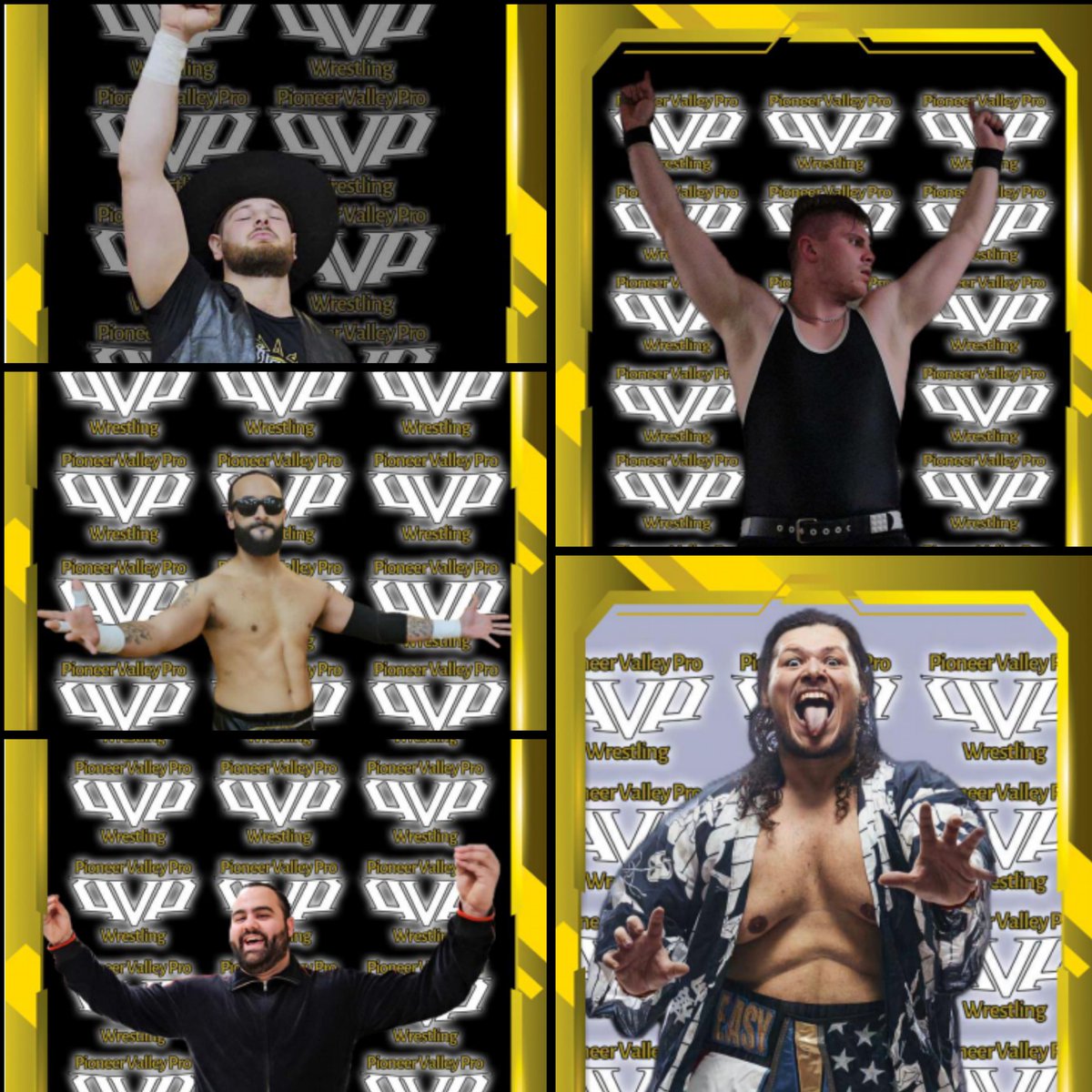 LuisSemidey2392's tweet image. HUGE ANNOUNCEMENT. A new wave of @PVPwrestling cards have been made and ordered. 
@Upgrade_Jay @Steven_Stetson_ @Chris_Benne_NYC @SammyDiazJr 
And "American Sumo" Mike Gamble