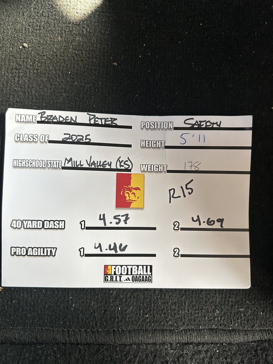 I had a great time at the Pitt St camp today thank you <a href="/jordaan_17/">Jordan Hendy🌉</a> <a href="/GorillasFB/">Pitt State Football</a> <a href="/MVJagRecruiting/">Mill Valley Football Recruits</a>