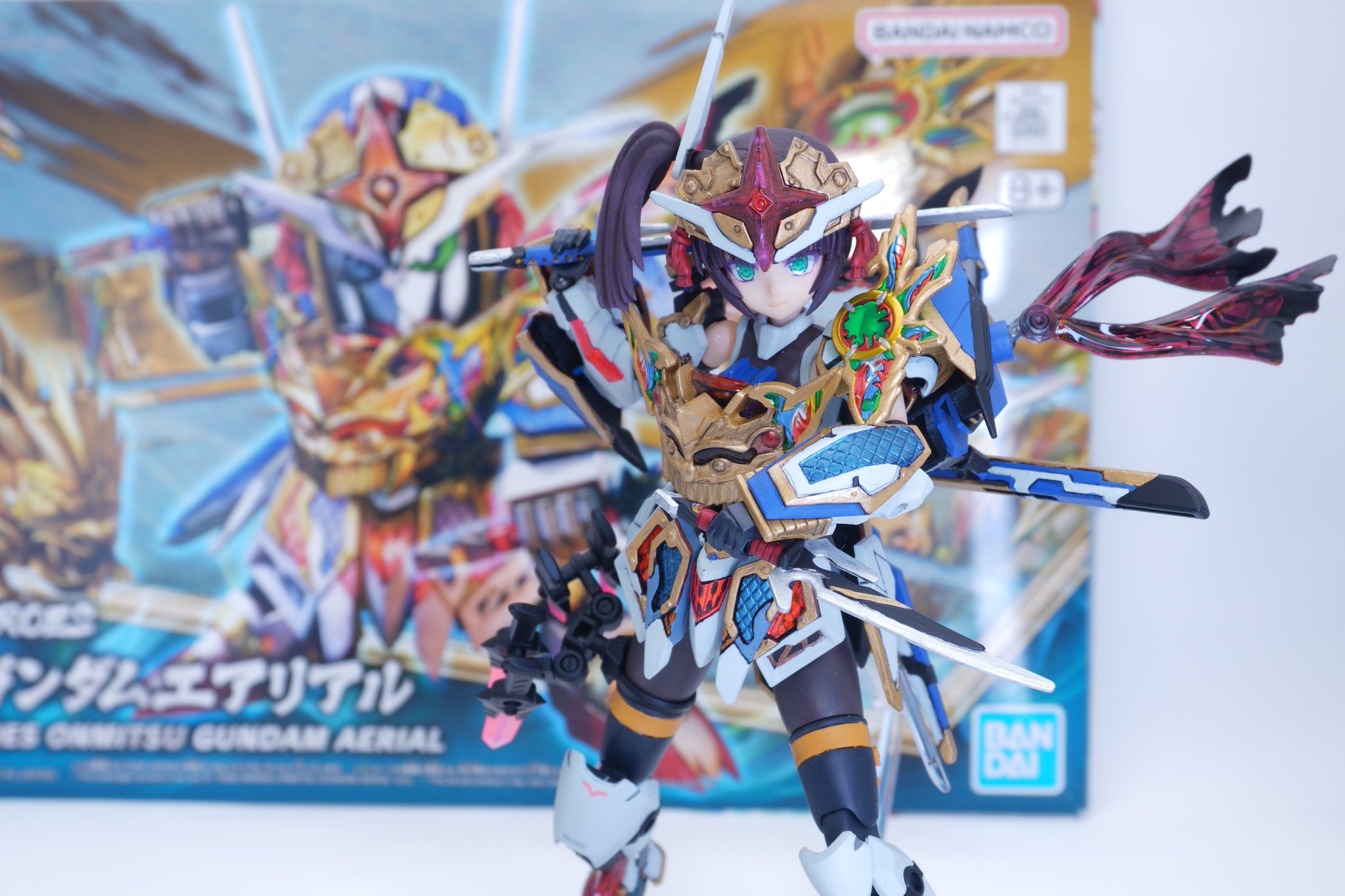 シルヴァバレト、ザクスナイパー、エアリアル、ルブリセブン限定、ノイエジール SD シールドは11のビットステイヴに分離可能！『ガンダム 水星の