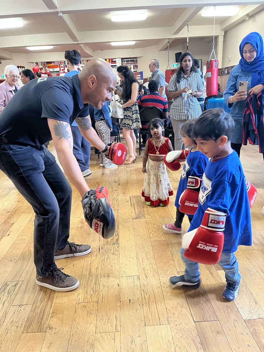 Great day at the MJKO Boxing Club open house.
MJKO has been humbly serving the Parkdale Community since 2010 providing training for children &amp; youth, building their confidence and teaching them how to live a healthy, happy &amp; balanced life. 
I’m honoured to be part of this family.