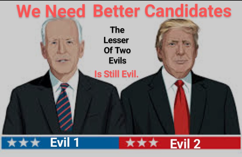 MrSpiritsRaven's tweet photo. Think about this for a minute. No "seriously" take a moment & think about this: for #248Years the #TwoParty #PoliticalSystem has been in effect in SOME form or ANOTHER.
For that same 248 Years America pretty much hasn't changed much if you remove inventions, creations, discoveries & innovations from the Time Equation.
There have been improvements, that's for sure. The Removal of SLAVERY. The RIGHT TO VOTE for WOMEN & PEOPLE OF COLOR. Rights for the #LGBTQAIS2 Community. THE CREATION OF UNIONS.
BUT at the same time some of those rights have been removed or are in Jeopardy of being removed because of the two-party system.
I wonder sometimes what the results/outcome of #AmericanGovernment would be if we had #People with a SERIOUS opportunity to compete for the #Presidency who were from the #GreenParty. Or the #CommunistParty. The #IndependentParty. Or the #ProgressiveParty. Or the #LibertarianParty. Or the "who gives a fuck what the name is "Party.
Wouldn't it be a HOOT to have a President from one of those Political Organizations sitting behind the #ResoluteDesk for a CHANGE instead of just a #Democrat or #Republican?