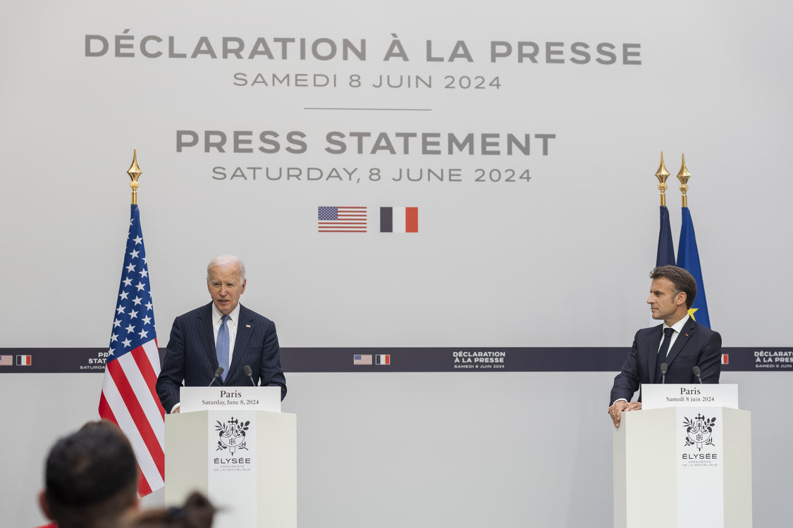 It was great sitting down with President Macron to discuss support for Ukraine, the need for a free and open Indo-Pacific, the crisis in the Middle East, and efforts to combat climate change. The U.S. and France will continue to tackle our most pressing issues – together.