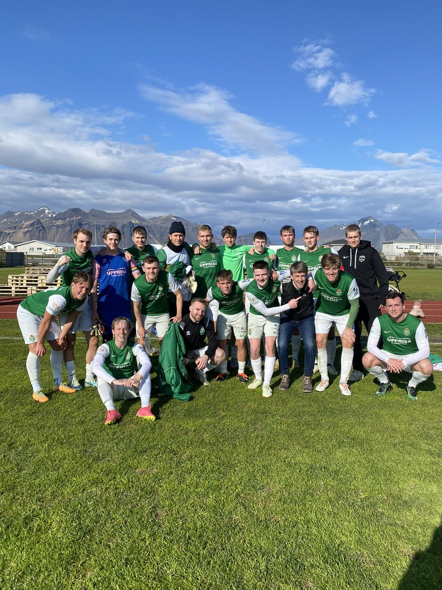 #FyrirBjarnaKonn 3-0 sigur á Höfn ❤️