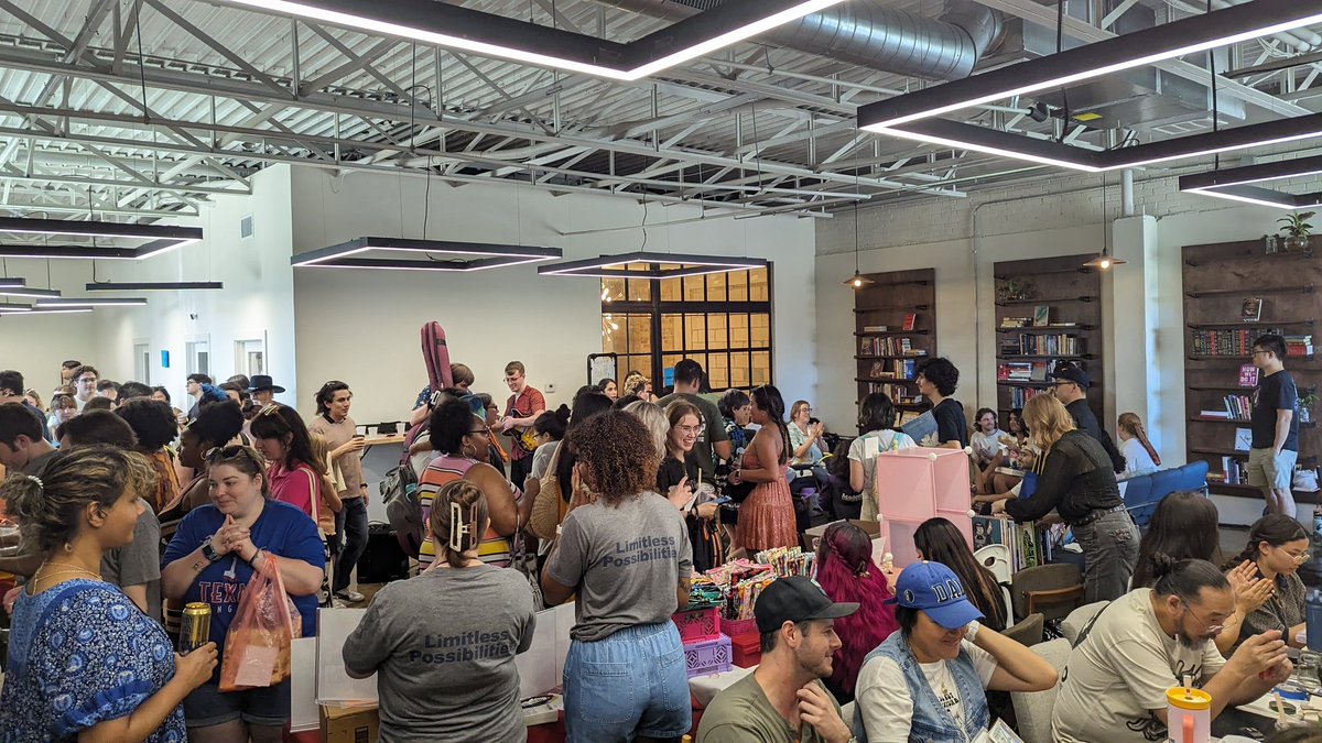 The inaugural Oak Cliff Summer Book Fair is going until 8pm! Come to 919 Morrell Ave and join the fun.