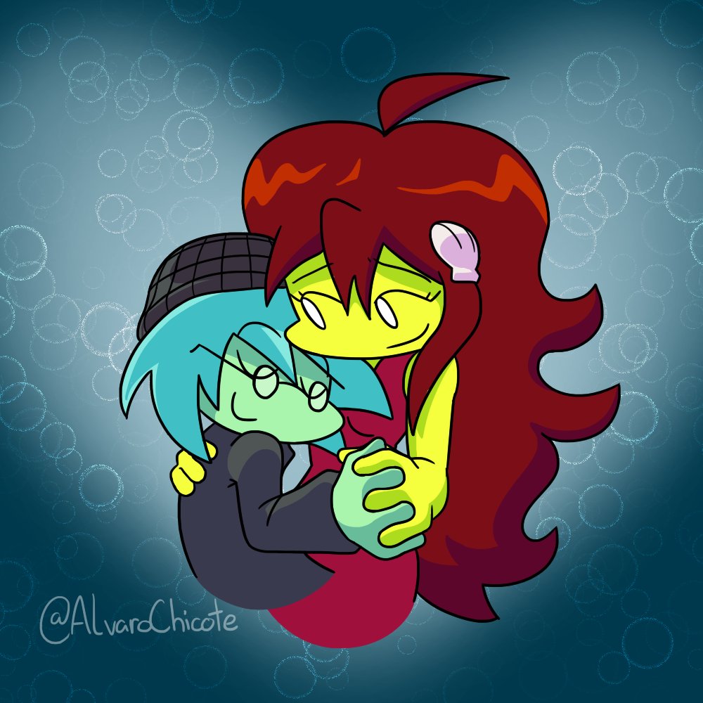 FisforFunkRevi's tweet photo. Gf and Bf :)
Art by @AlvaroChicote https://t.co/eBVR3Haix7