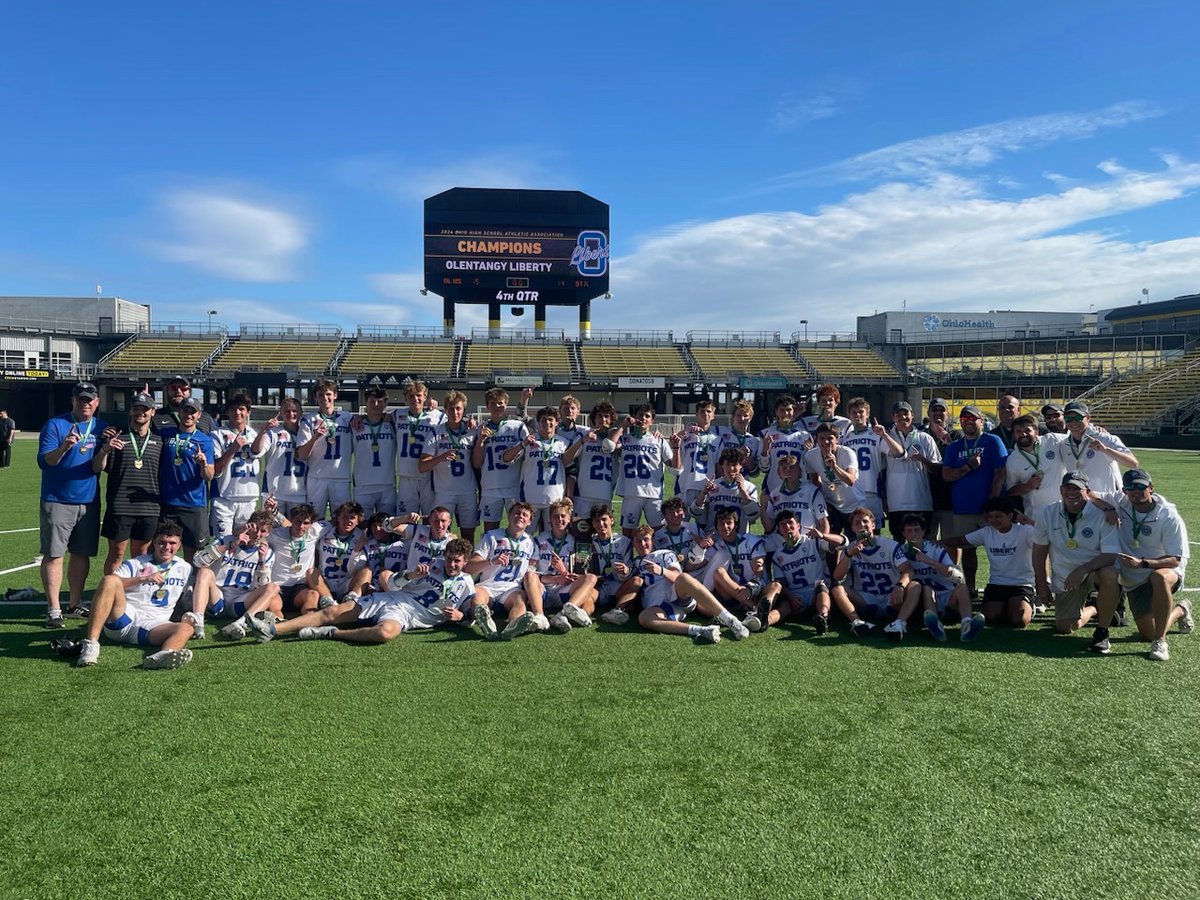 #OHSAA Lacrosse. Congratulations to the Olentangy Liberty Boys Lacrosse team on their 2024 OHSAA D1 Boys Lacrosse State Championship. Coverage available at… ohsaa.org/Sports-Tournam….