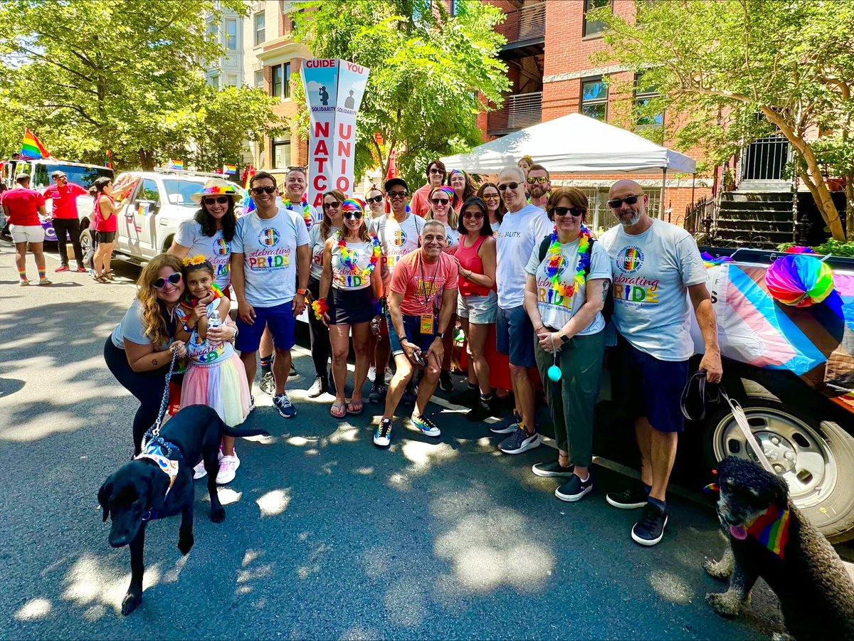 NATCA celebrated Pride Month 2024 at the Capital Pride Parade with 700,000 attendees! We proudly support LGBTQ+ rights and solidarity. Join us as we strive for a brighter future for all. Happy Pride! 🌈 #Pride2024