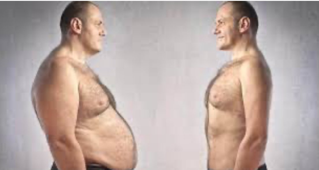 كم في رأيك الفرق بين الرجلين في القيمة الإجتماعية و التنافسية على جذب شريك محتمل … 

السمنة : تعطي انطباع عن الإهمال و المرض و ضعف الخصوبة .. 

الرشاقة : تعطي انطباع عن الإلتزام و الصحة و سهولة الحركة و خصوبة جيدة .. 

علاج السمنة ليس خيار .. و لكن تغير صحي اجتماعي شخصي يحول