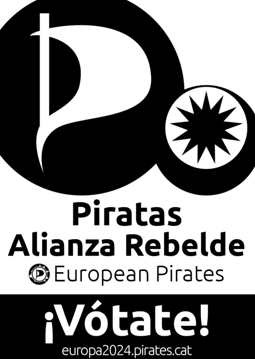 Silsaynomore's tweet photo. Elecciones UE 2024 ✊🏴‍☠️🔴
Parlamento EUROPEO!!
Acá la propuesta de PARTIDO PIRATA 
La Alianza Rebelde!!! 💪
Si no te decidiste VOTA! 

Te dejo las propuestas y la PLATAFORMA ELECTORAL 🗳️
https://t.co/tgcV5dq8ZY

We are legion. https://t.co/UZtpJf2Isc