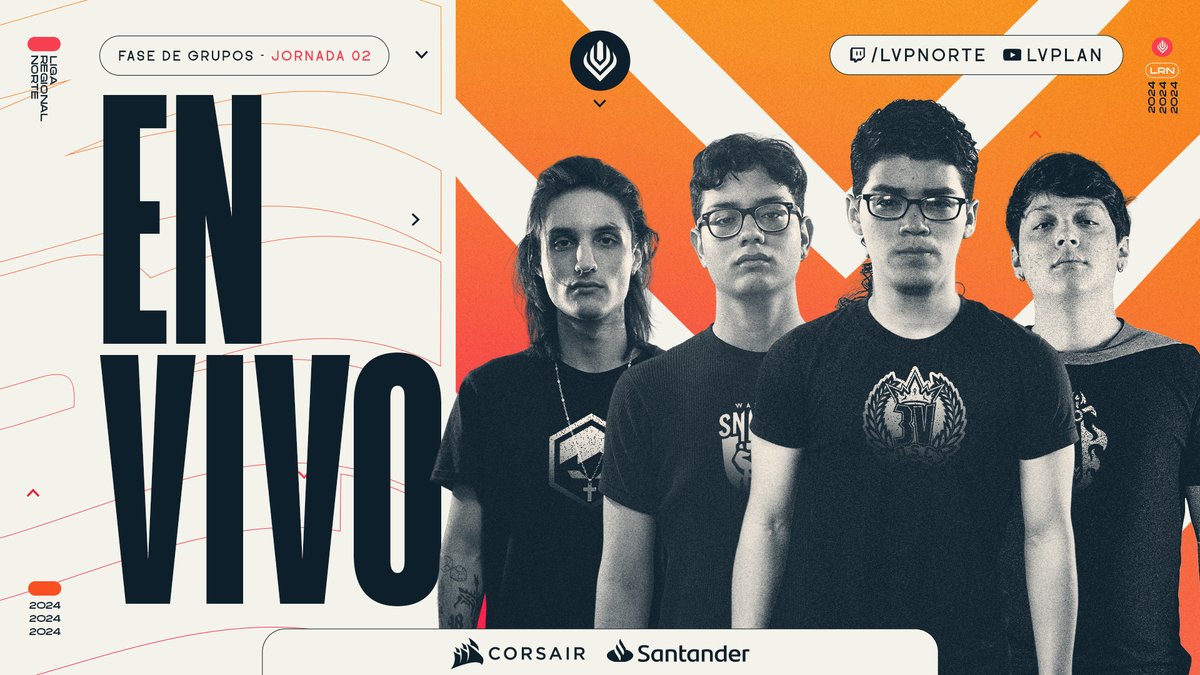¡Ya estamos en VIVO con la jornada 2 de la fase de grupos en #LRN! 

<a href="/3vTeamLOL/">3V Team</a> 🆚 <a href="/WaiaSnikt/">Waia Snikt</a> | BO3 

<a href="/TMREsports/">TMR Esports</a> 🆚 <a href="/OsakaTeamLOL/">Osaka Team LOL</a> | BO3 

Twitch - LVPNORTE