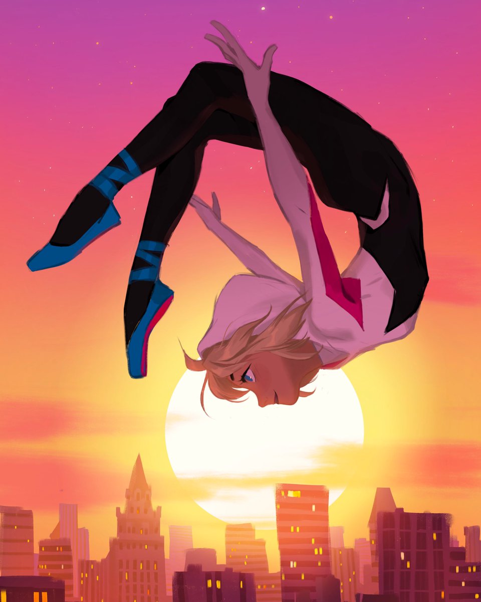 Spider-Gwen by Mingjue Chen