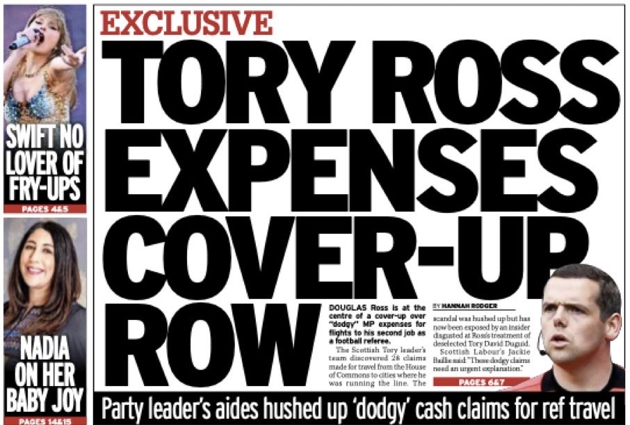 TamtheTim3's tweet photo. Oh dear ⁦@Douglas4Moray⁩ you little💩
I bet our ⁦@NicolaSturgeon⁩ will have something to say 
#toerag https://t.co/7ZY3WCiMdV