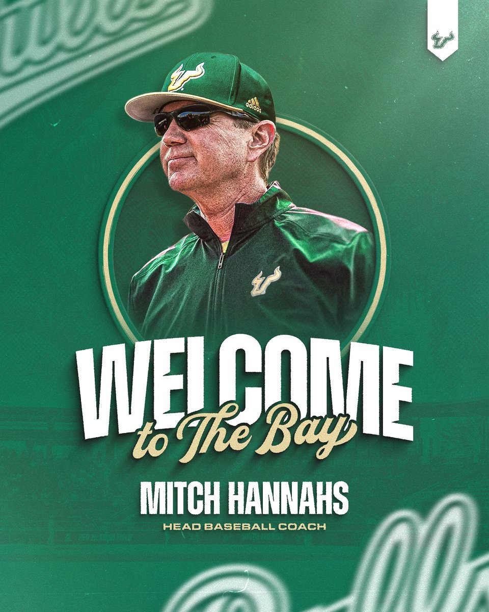 The New Skipper of the South Florida Bulls

Welcome to the Bay, Mitch Hannahs!

📰gobulls.co/HannahsUSFBase…

#HornsUp 🤘