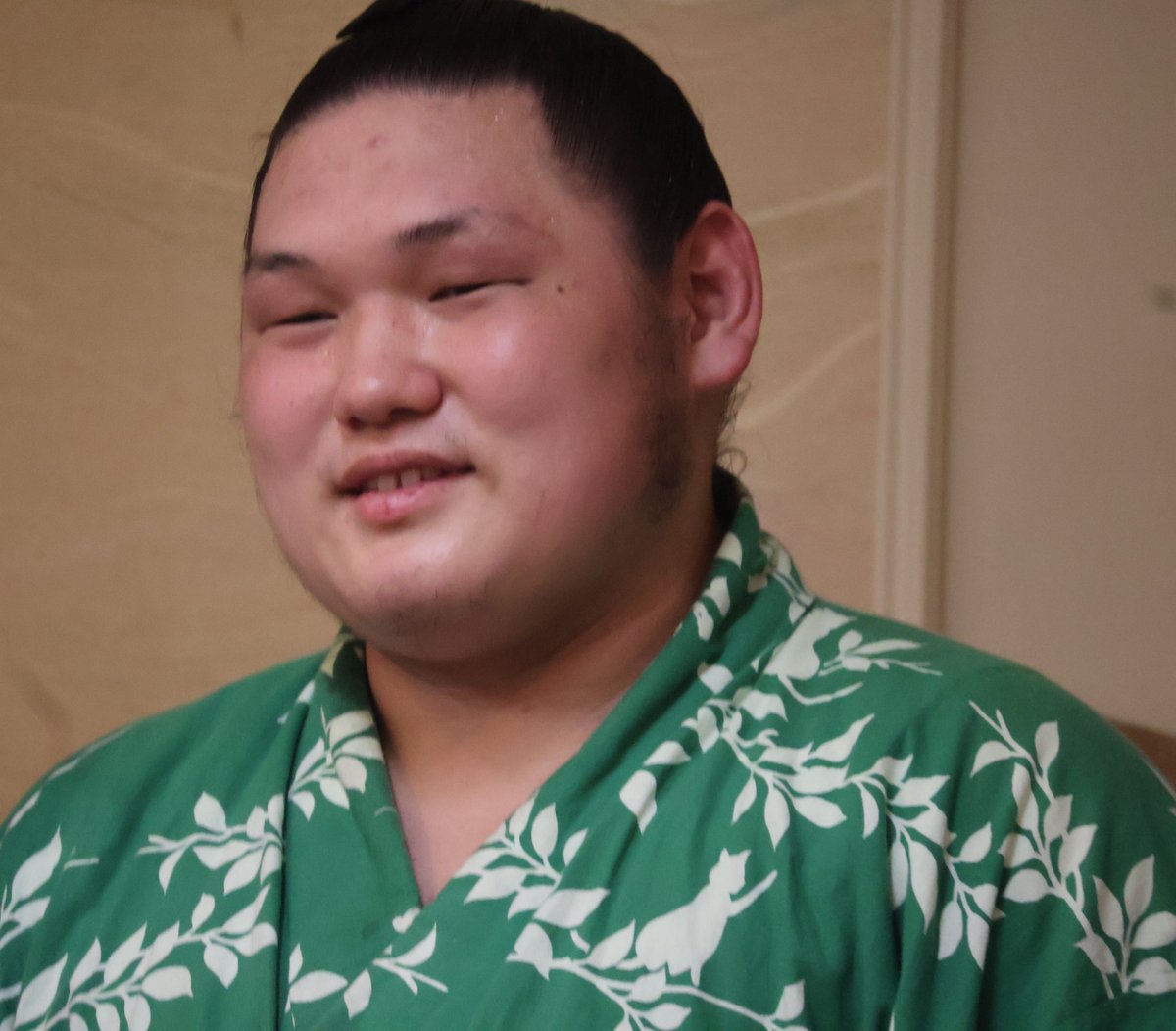 二子山部屋千秋楽パーティー⑨ 二子山部屋ﾍﾞﾋﾞｰﾌｪｲｽ代表月岡くん