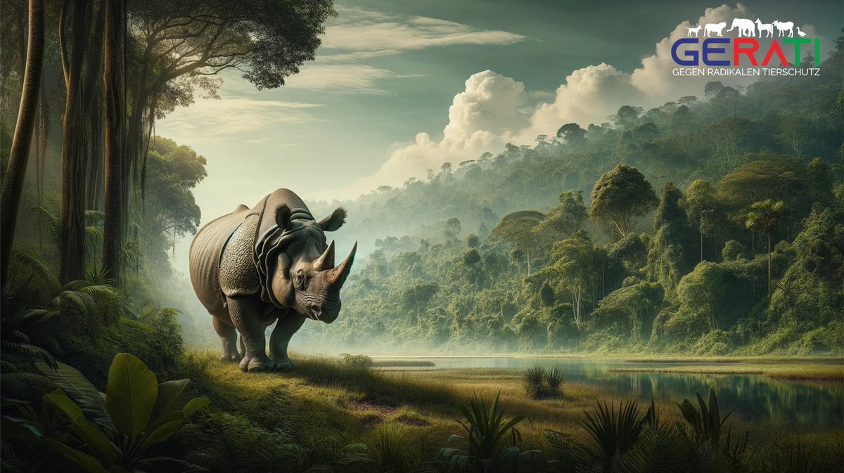 Gerati_de's tweet image. Ein Wilderer wurde in Indonesien zu 12 Jahren Haft verurteilt! Ein wichtiger Schritt zum Schutz des #JavaNashorn 🦏. Lesen Sie mehr über die Bedrohungslage und die Schutzmaßnahmen: gerati.de/3lsk 🌍💪 #Tierschutz #Naturschutz #Wilderei #Indonesien