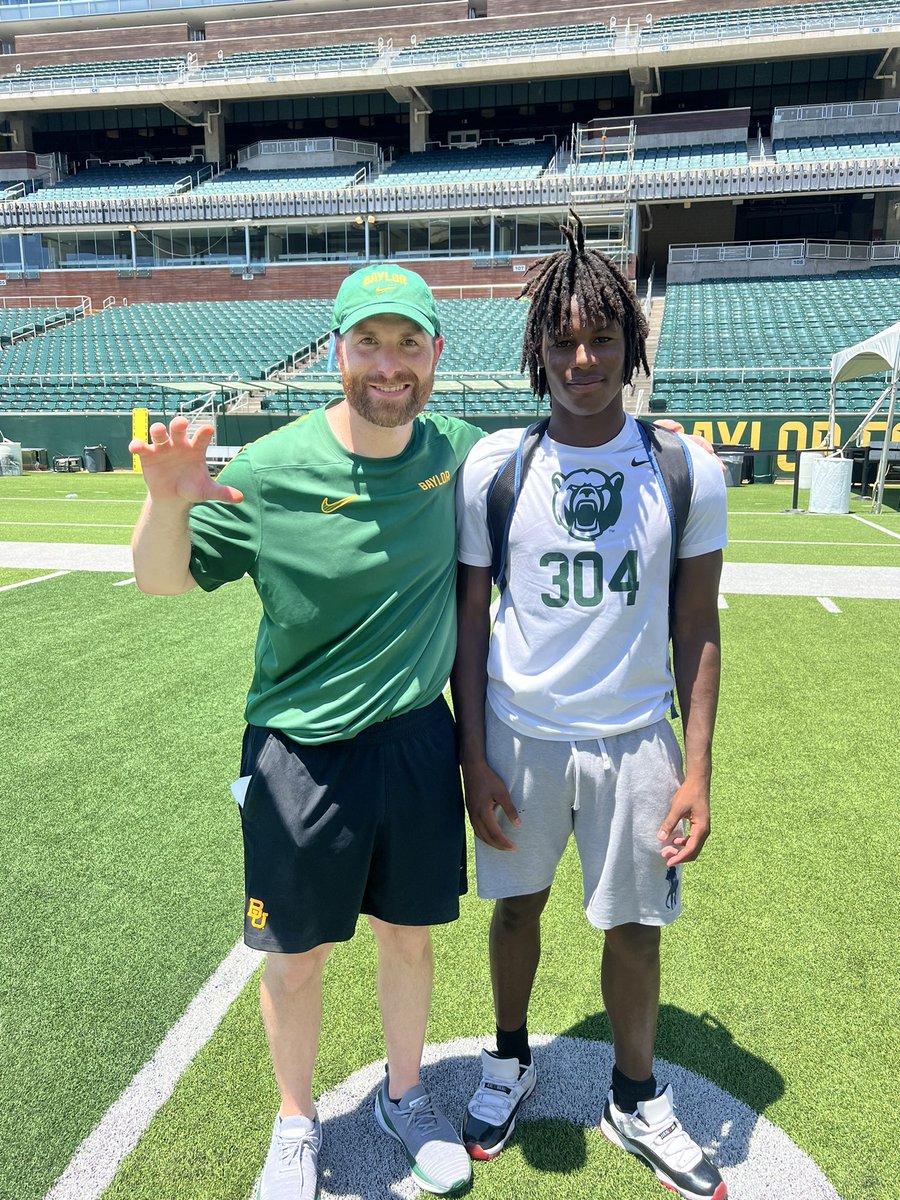 josiahVilmael's tweet photo. Got to experience another Great camp at @BUFootball today. thank you coaches. 
@CoachDaveAranda @CoachPowledge @ahunt90 @CoachEMcQueen https://t.co/J2IjcaXF6L