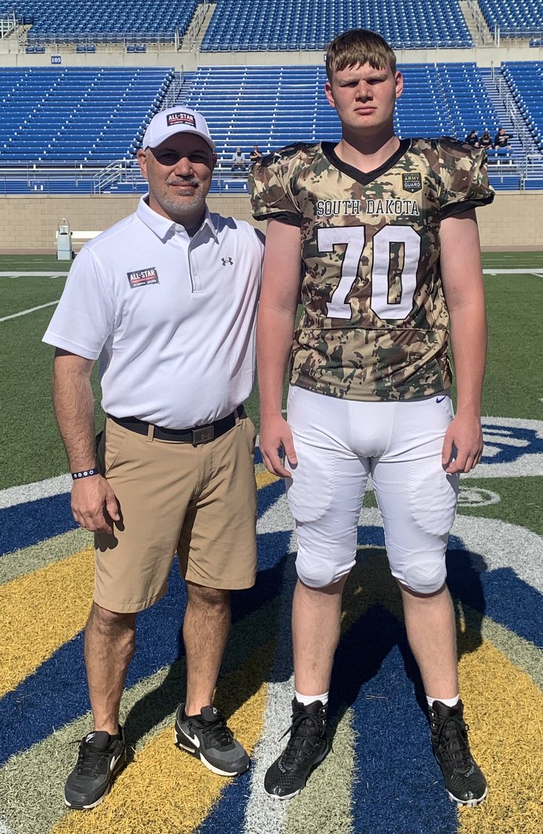 Thank you <a href="/sdfbca/">SoDak Football Coaches Association</a> for putting on the 2024 All-Star Football game! Honored to have the opportunity to work with these great coaches! And blessed to Coach up some awesome young men, especially one last game with <a href="/BryceBeitelspa1/">Bryce Beitelspacher</a>