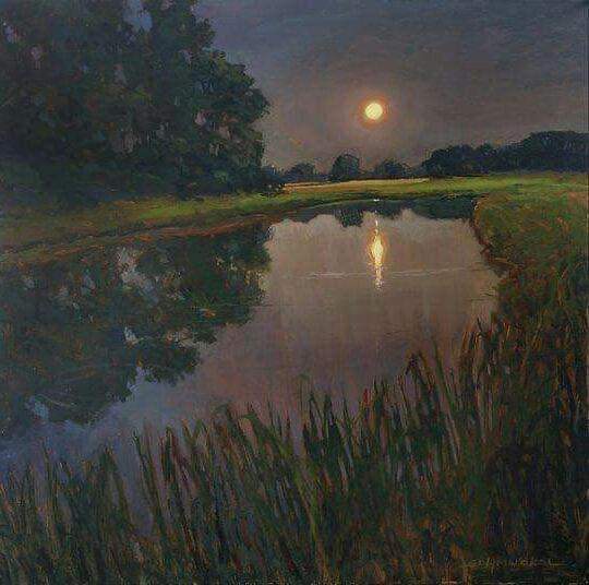 JF3336's tweet image. &quot;Breathe the scent of little, earthly things. 
Let the twilight touch you,”

~Robin Hyde, Art: Jan Schmuckel.