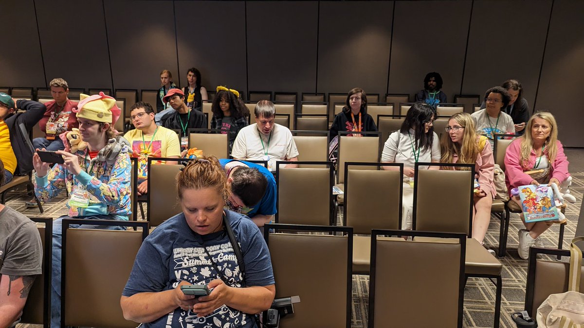 Deep Dish (@deedeewcpc) on Twitter photo Going on right now in the Deep Dish room, <a href="/GleamyD/">Gleamy Dreams ~</a> is discussing the subject of how Pony Merchandise is made and sold at conventions, including tips and tricks for how to get started yourself!
Come on down and discover about the process!
#WCPC24 Going on right now in the Deep Dish room, <a href="/GleamyD/">Gleamy Dreams ~</a> is discussing the subject of how Pony Merchandise is made and sold at conventions, including tips and tricks for how to get started yourself!
Come on down and discover about the process!
#WCPC24
