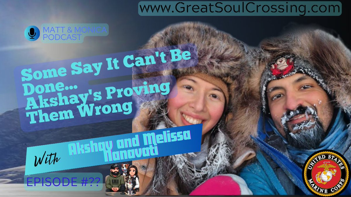 spellicy6's tweet image. My wife @MapSpellicy  and I are incredibly excited to announce an exclusive interview with both Akshay Nanavati and his wife Melissa (Barker) Nanavati on our podcast, The Matt and Monica Podcast. We're humbled to have this incredible opportunity to hear their unique perspectives.…