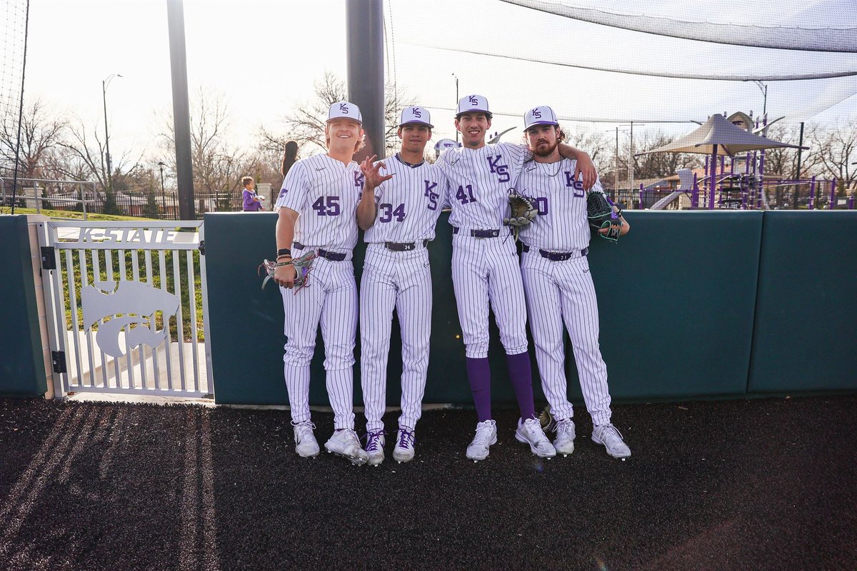 adam_arther's tweet photo. What a season. Could not have asked for a better group of guys to go on this ride with. @thebigo444 thank you for being the greatest mentor any freshman could have. 💜 @KStateBSB https://t.co/2kD68OC4zQ