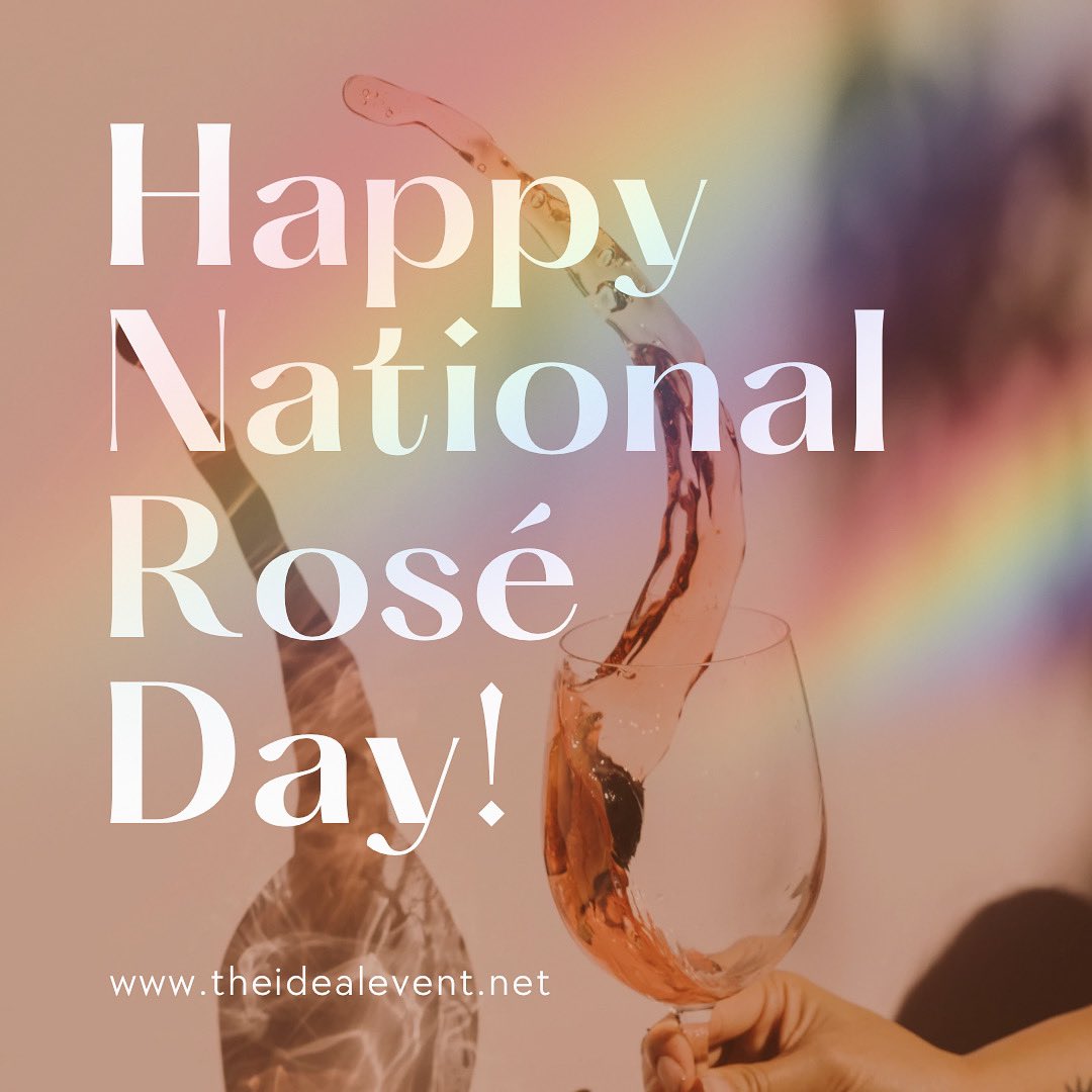 IdealEvents2016's tweet image. Cheers to #NationalRoséDay! 🥂🍷🌺

Let's toast to sun-soaked moments and the perfect pink pour! 🌞🌸💕
 
And don't miss out on our free weekly #tastingevents across Chicagoland! 🌆 Follow us for all the details and join us for an unforgettable experience. Salut! 🥂 #IDEAL #