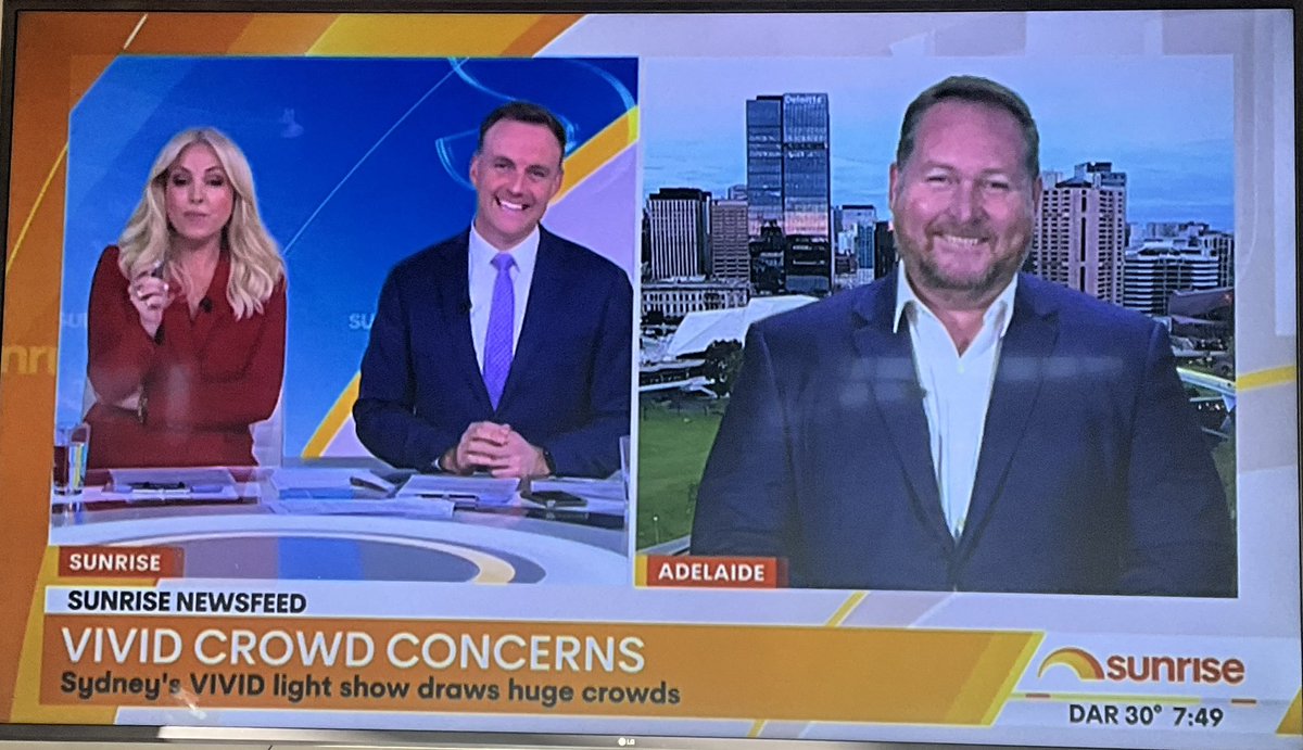 Media_Stable's tweet photo. Lots of fun on Weekend Sunrise this morning. 

Ping @Nic_Hayes @Media_Stable @BlakeJohnson @ExpertRegistry https://t.co/s6uKjQuYn8
