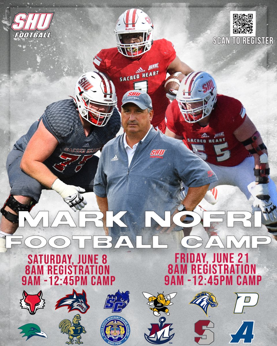 Excited to be competing at the Mark Nofri camp at @SHU__Football on June 21st <a href="/CSAPrepStar/">PREPSTAR</a> <a href="/BruceRichJr/">Bruce Rich Jr</a> <a href="/Coach_CroomRB/">COACH CROOM</a>