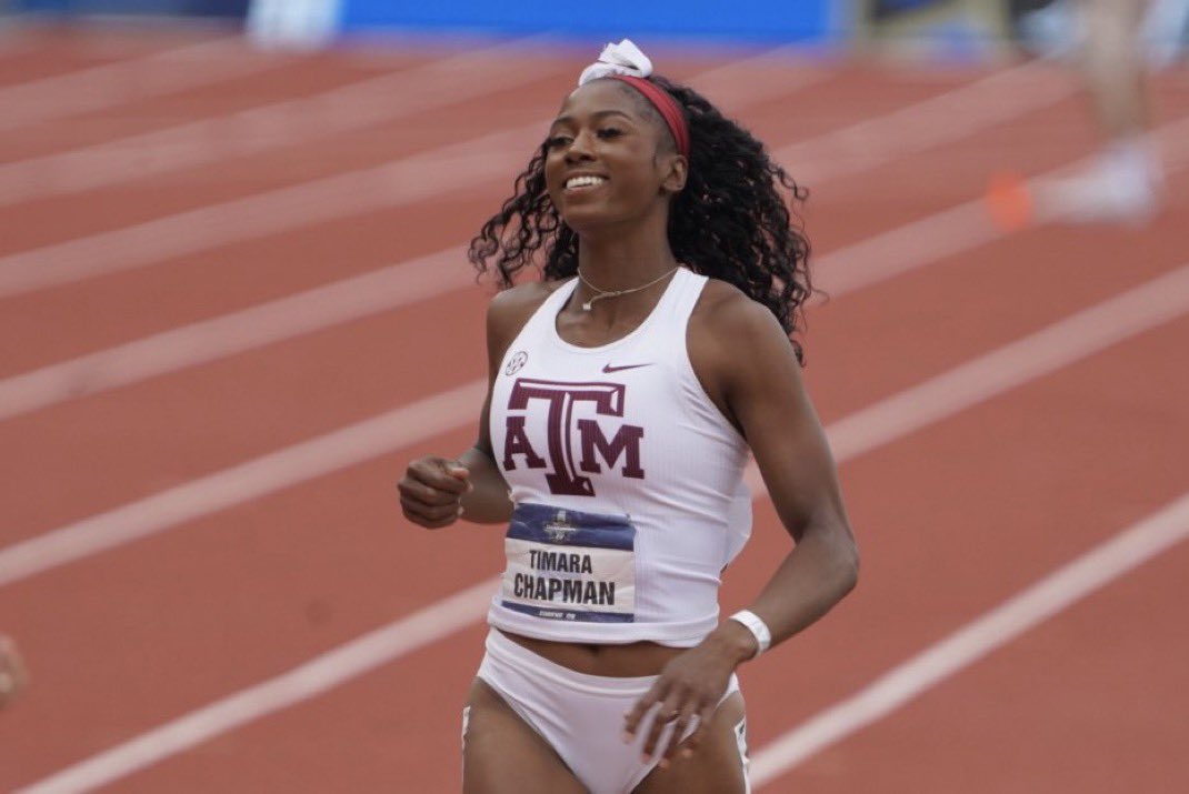 Timara Chapman is your NCAA Champion in the women’s heptathlon! 2 days of nothing but PR’s🔥 6339 points, personal best and a collegiate lead. So proud of this girl!!