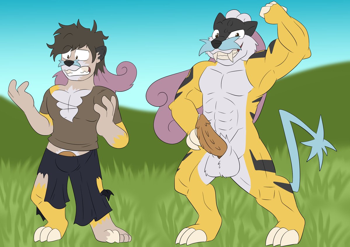 detectivecoon's tweet photo. #TFTuesday #TFEveryday #TF #Transformation #TSF #Transfur #pokemontf https://t.co/ezDYMuMqBW