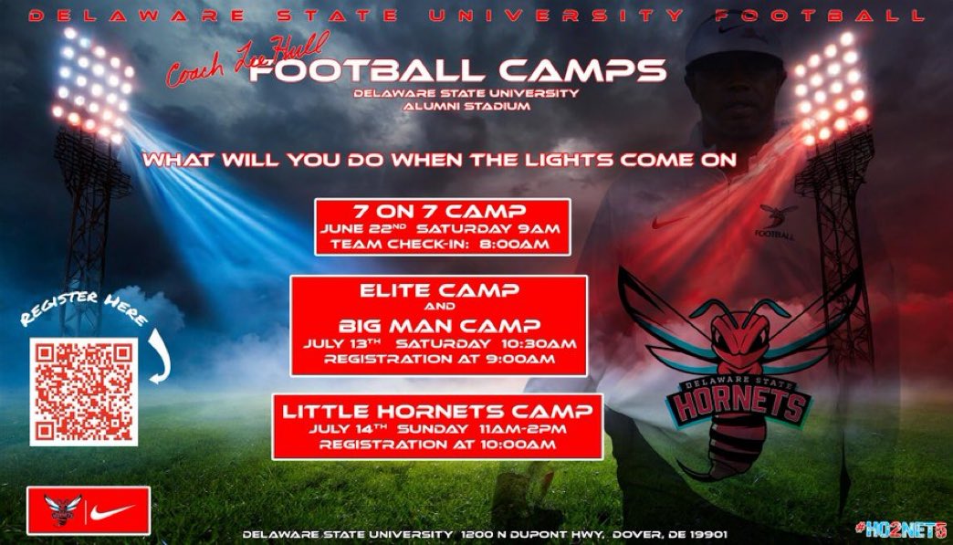DSU Camp dates. Let's go to work !!