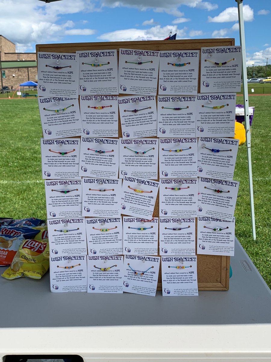CVS_Matthews's tweet photo. Had a blast at Relay for life with Cooper! Our students’ Wish Bracelets were a hit!!! https://t.co/UyDSJ7Nl2c