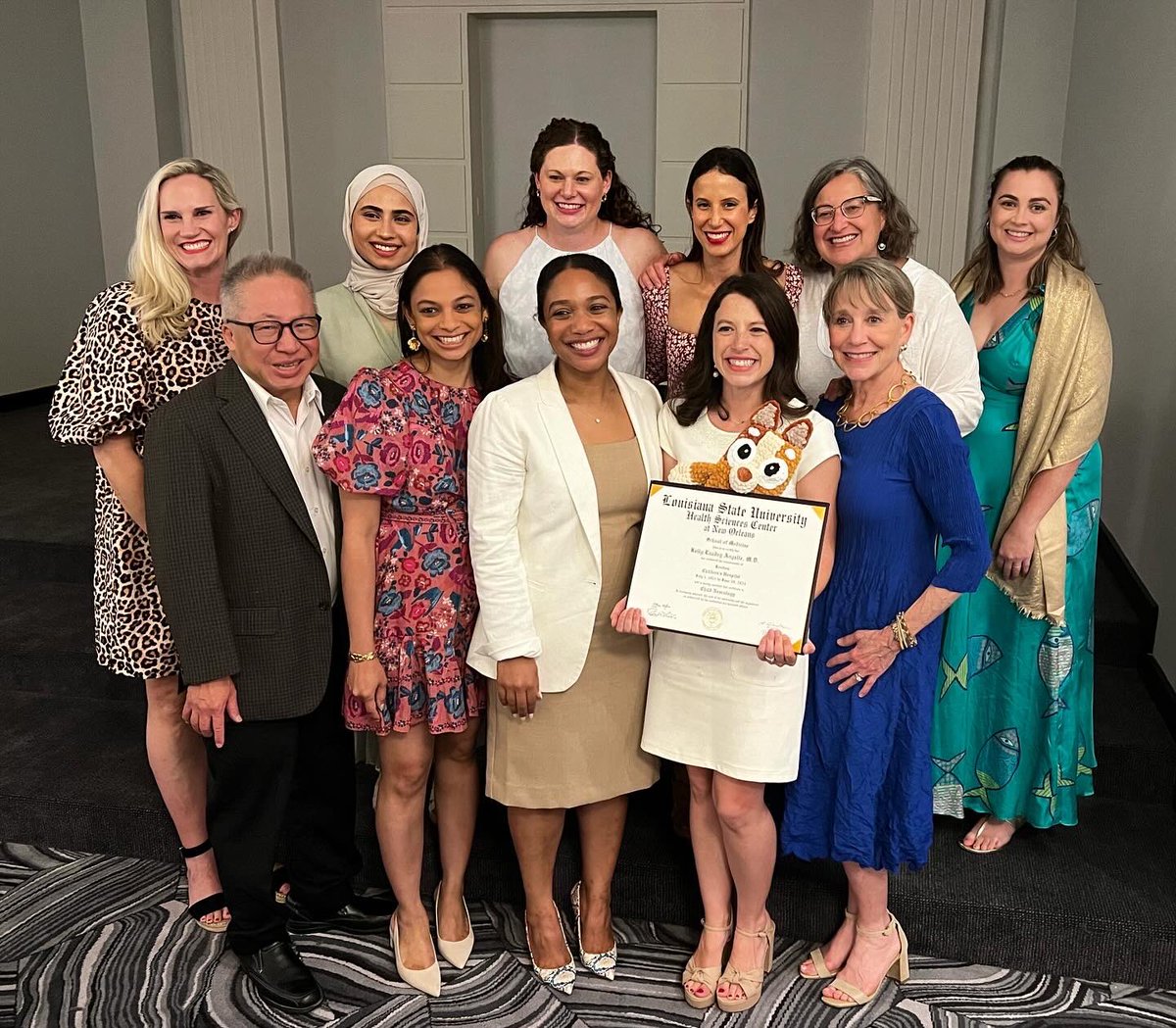 Congrats <a href="/KellyAngelleMD/">Kelly Angelle</a> on graduating! We can't wait to have you as faculty!