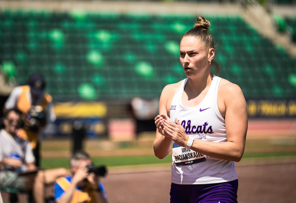 KStateTFXC's tweet photo. ๐ Second Team All-American ๐
Urte earns her second All-America honors in her third appearance at the NCAA Championship!
Womenโs Hep. Overall Score
12. Urte Bacianskaite, 5,696 points
#KStateTF x @NCAATrackField https://t.co/0jbKUTtQ5K
