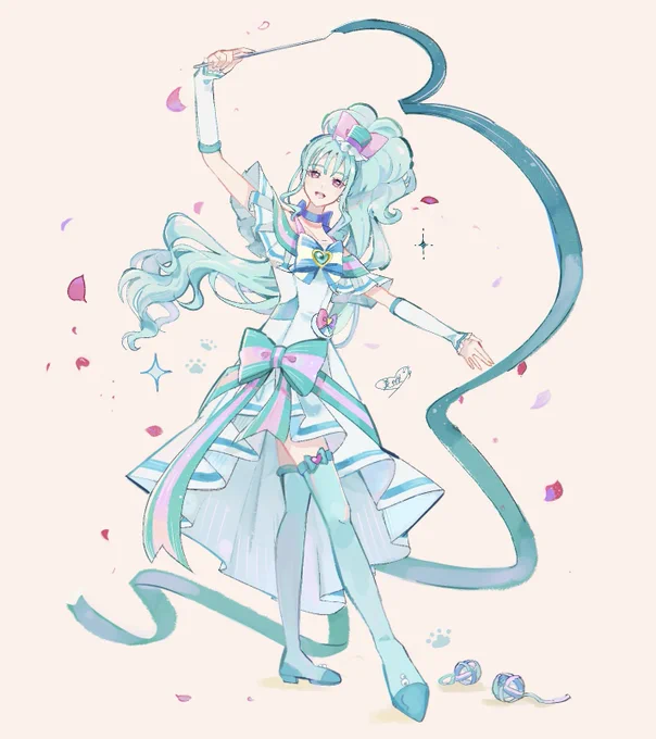 キュアニャミー&キュアリリアン #precure  #わんぷり 