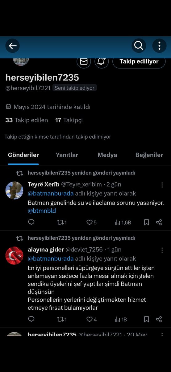 HamzaBotan72's tweet photo. @mustafamesuttkk @gulistan_sonuk @mustafamesuttkk @DEMBatman Batman Belediyesi Mehmet Emin Gültekin Güvenlikçi olan bu kişi hüda par klavye silahşörü başka Twitter hesaplarıyla değerlerimize saldıran bu alçak akp ve hüda par silahşörü trollu teşhir ediyorum https://t.co/rDgKnjF4sj