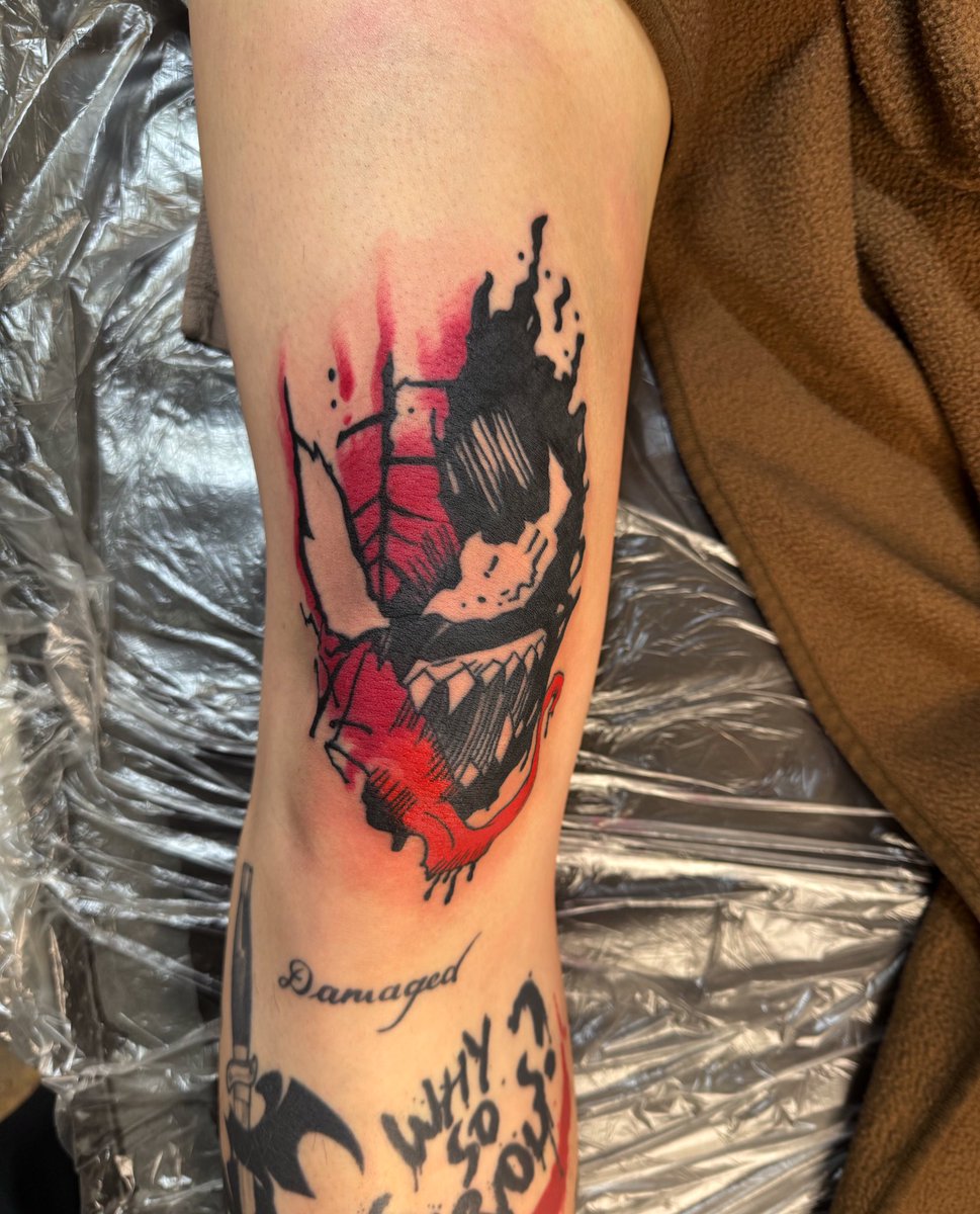 ベノム スパイダーマン by 正彩 6月9日本日も営業中。 和彫りからワン