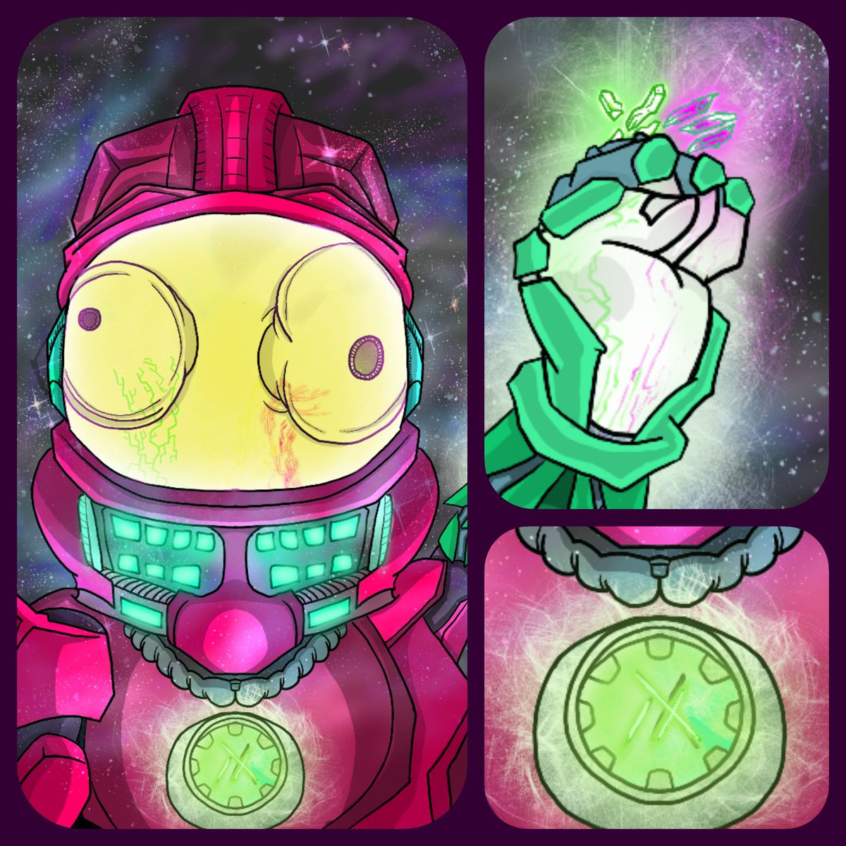 Yser_Art's tweet photo. "FEDs From Wayfar"
🔋The power of the Xhain Gauntlet
💎The Shards that Power the MEMEs
✊️Harnessed by the ultimate MEMElord @doooooooofy
🗡It's Not Safe To Go Alone🛡
🎇The AlgoHeart will Light The Way
#Algofam #YserArt #A200ers #MA2Csaga https://t.co/mahOKS09ir