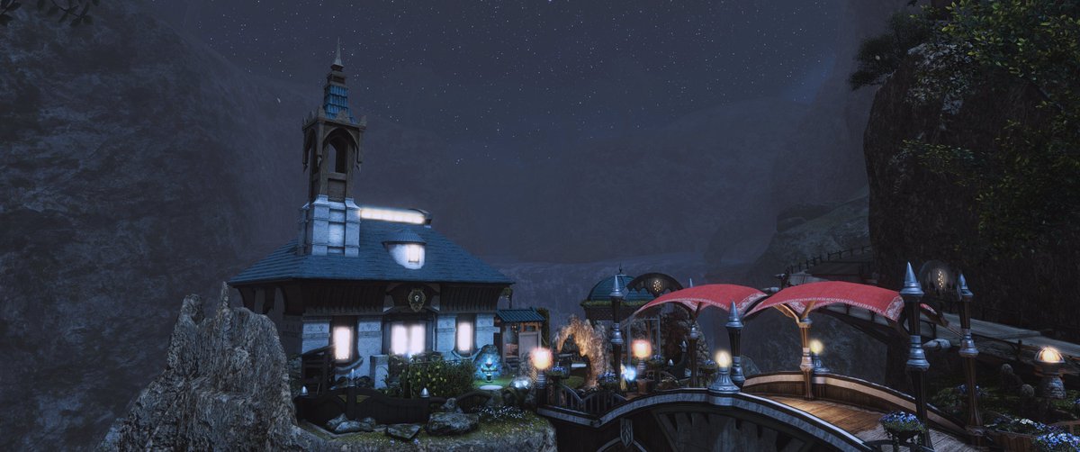 alavanoodle's tweet photo. Decided to give the house exterior a bit of a redo. 
#FFXIV #FFXIVhousing #FF14housing #FFXIVScreenshots https://t.co/c5SIueBn4R