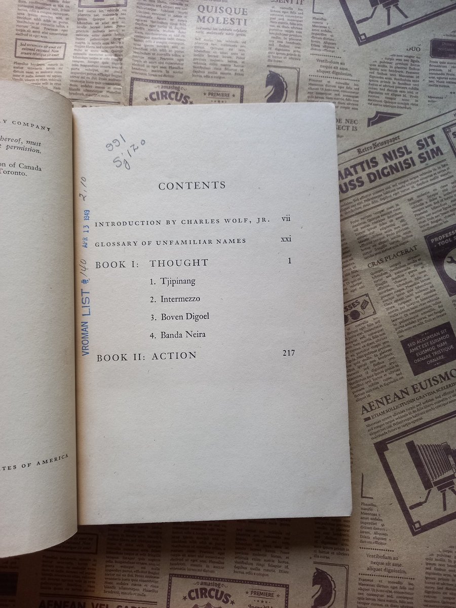 BukuDiponegoro's tweet image. Out of exile
Soetan Sjahrir
Kondisi buku cukup bagus,hard cover,ada bercak dikit,1949,265 hlm
Harga 600 rb
#outofexile 
#soetansjahrir 
#tokobukudiponegoro